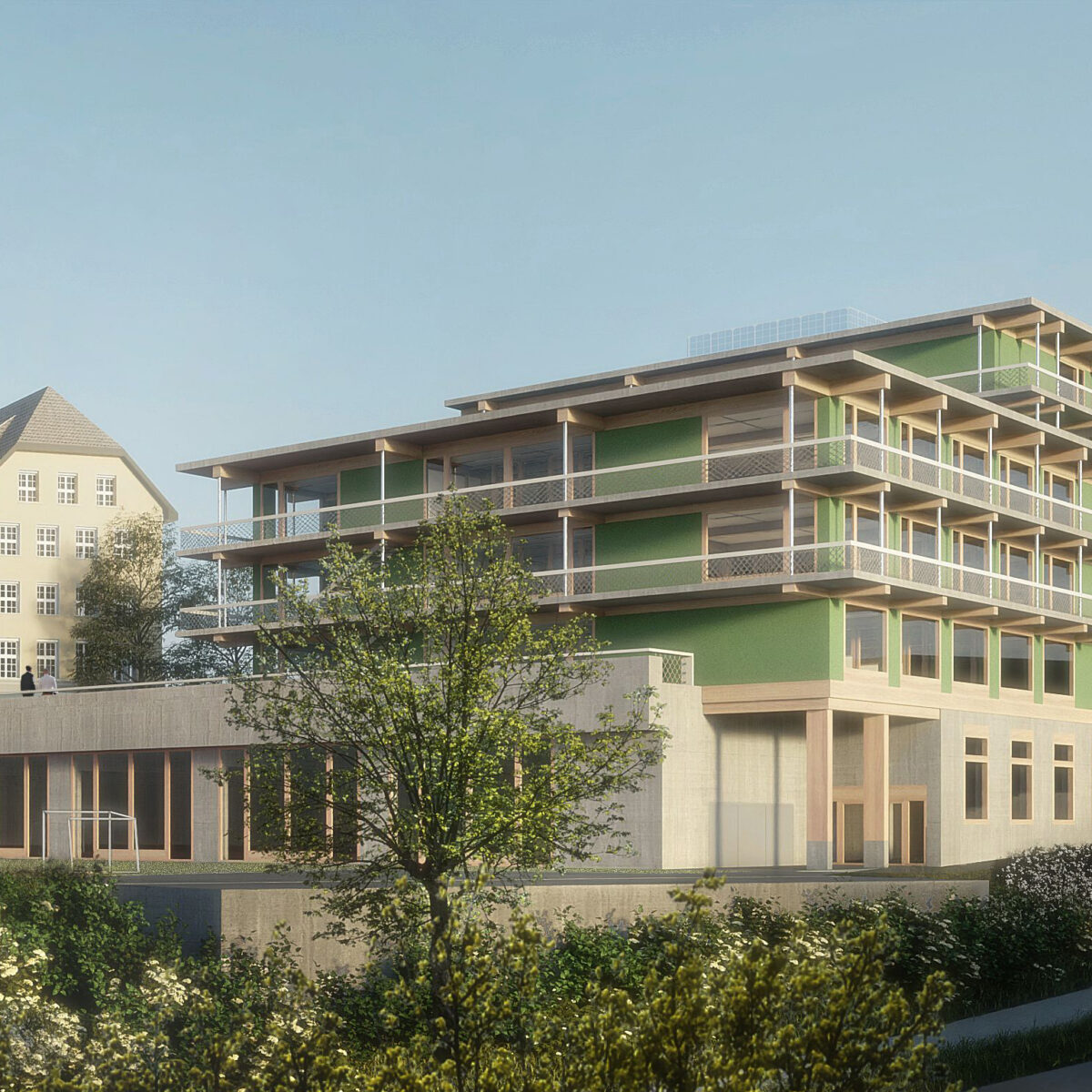 Littau – Gesamtsanierung und Erweiterung Schulhaus Dorf