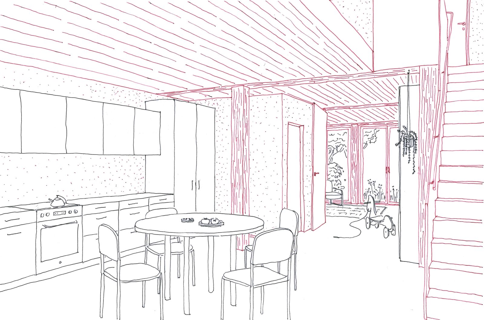 Schmid Schaerer Architekten Zürich - 2. Preis Siedlung Bruderwies