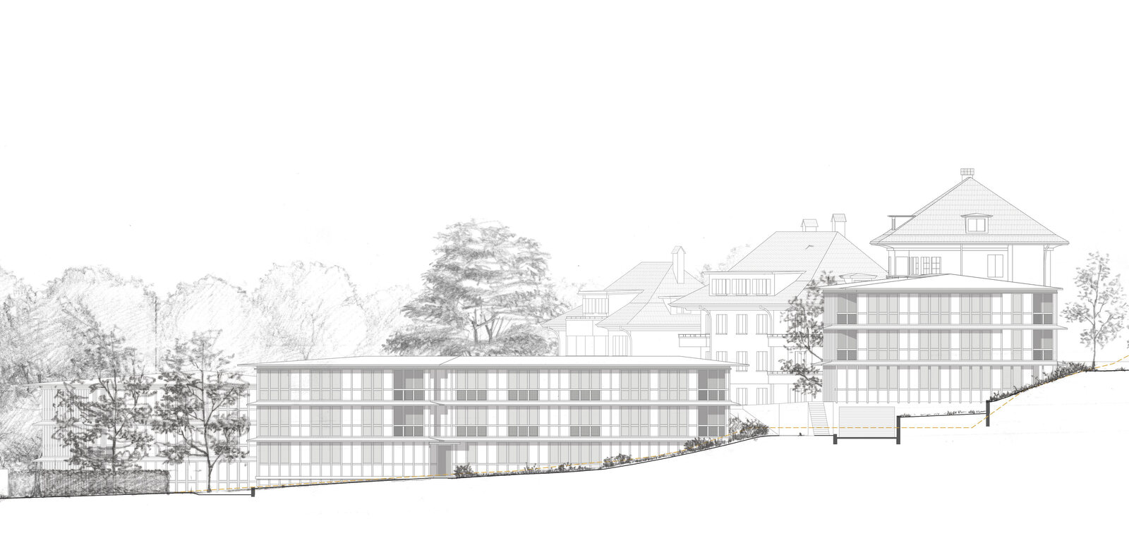 Schmid Schaerer Architekten Zürich - 2. Preis in Murten