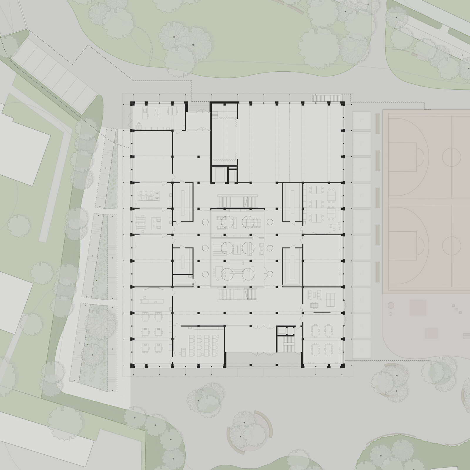 Arbon - Neubau Schulzentrum Lärche - Schmid Schaerer Architekten Zürich