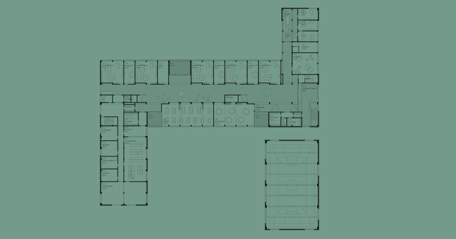 Bern - Neubau Heilpädagogische Schule - Schmid Schaerer Architekten Zürich