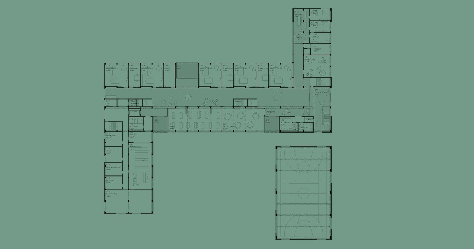 Bern - Neubau Heilpädagogische Schule - Schmid Schaerer Architekten Zürich