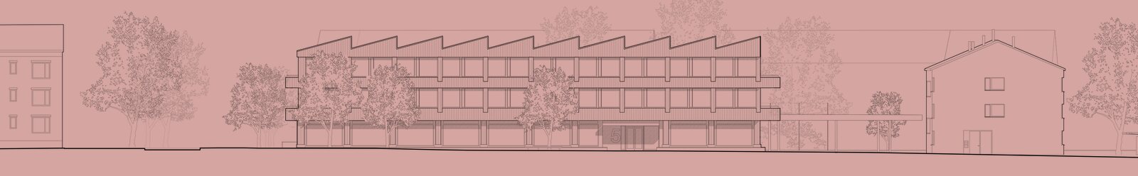 Grüze - Schulhausneubau mit Doppelturnhalle in Dübendorf - Schmid Schaerer Architekten Zürich
