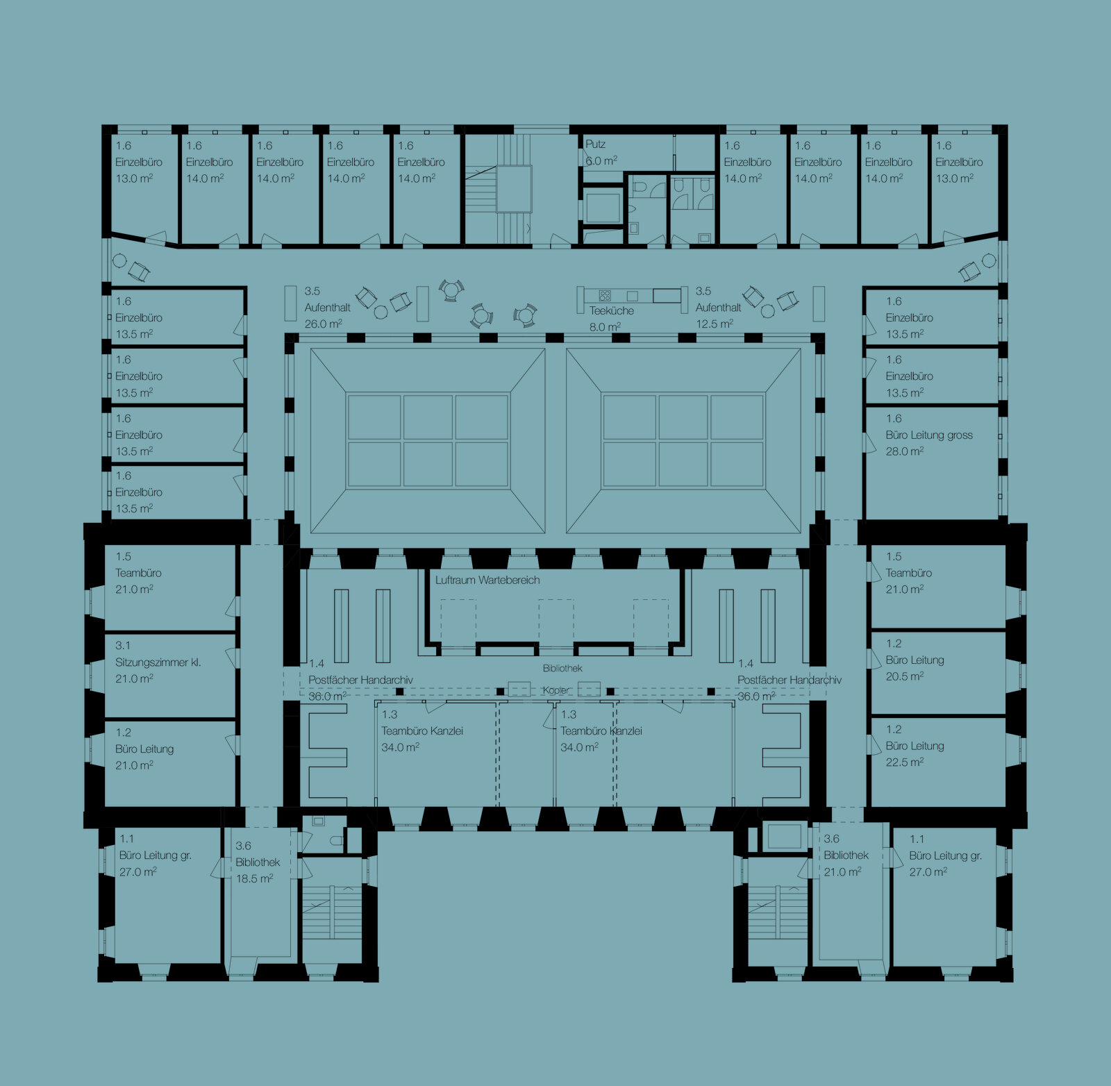 Liestal - Erweiterung und Umbau Kantonsgericht - Schmid Schaerer Architekten Zürich