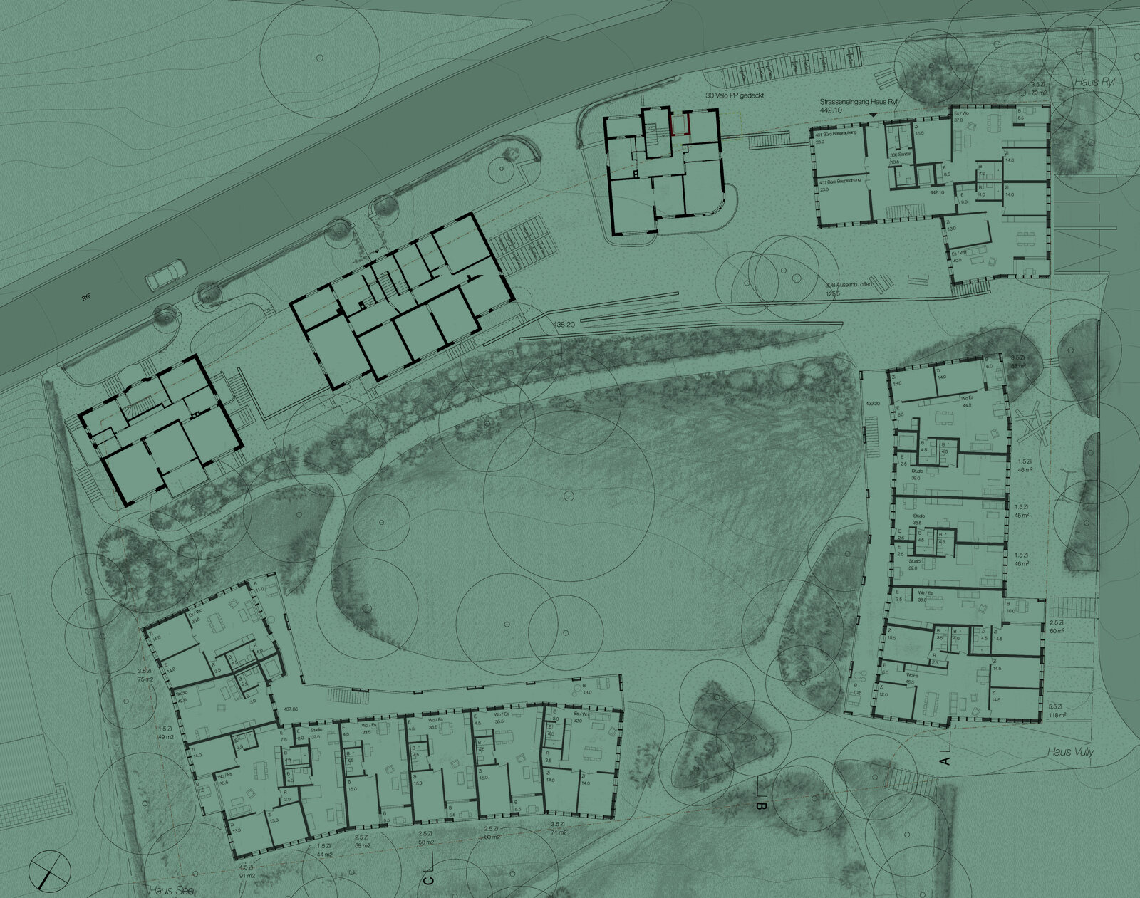 Murten - Wohnhäuser für Menschen mit besonderen Bedürfnissen - Schmid Schaerer Architekten Zürich