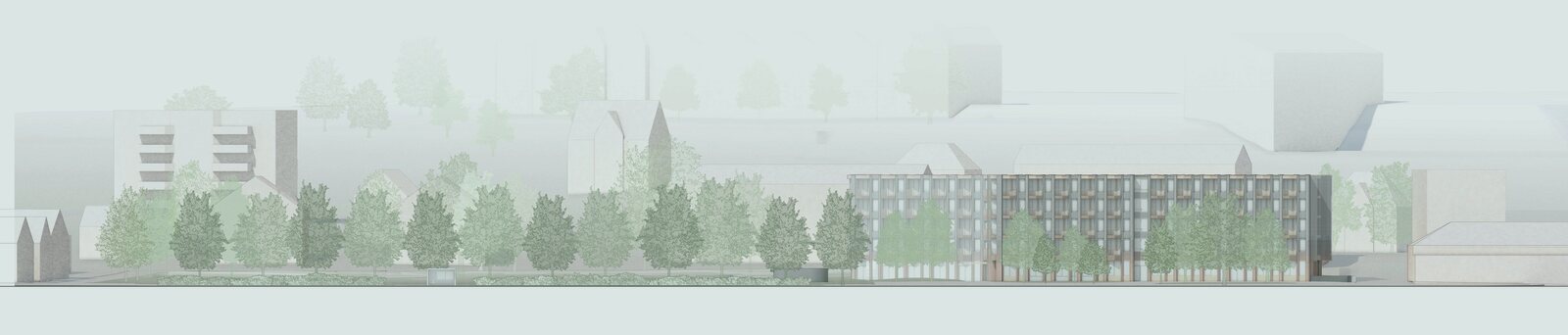 Neuhausen - Neubau Alterszentrum und Parkanlage - Schmid Schaerer Architekten Zürich