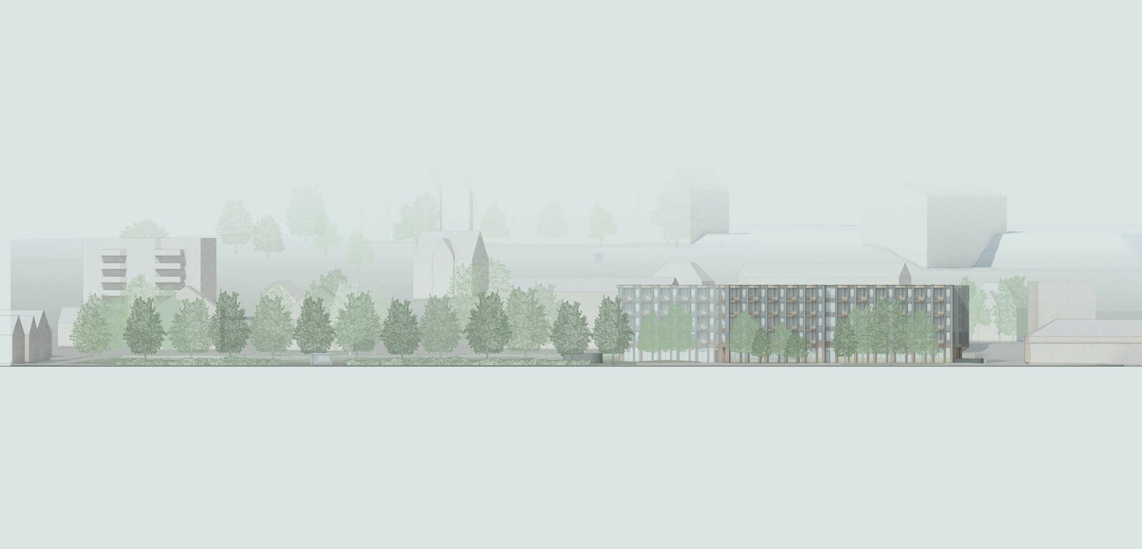 Neuhausen - Neubau Alterszentrum und Parkanlage - Schmid Schaerer Architekten Zürich