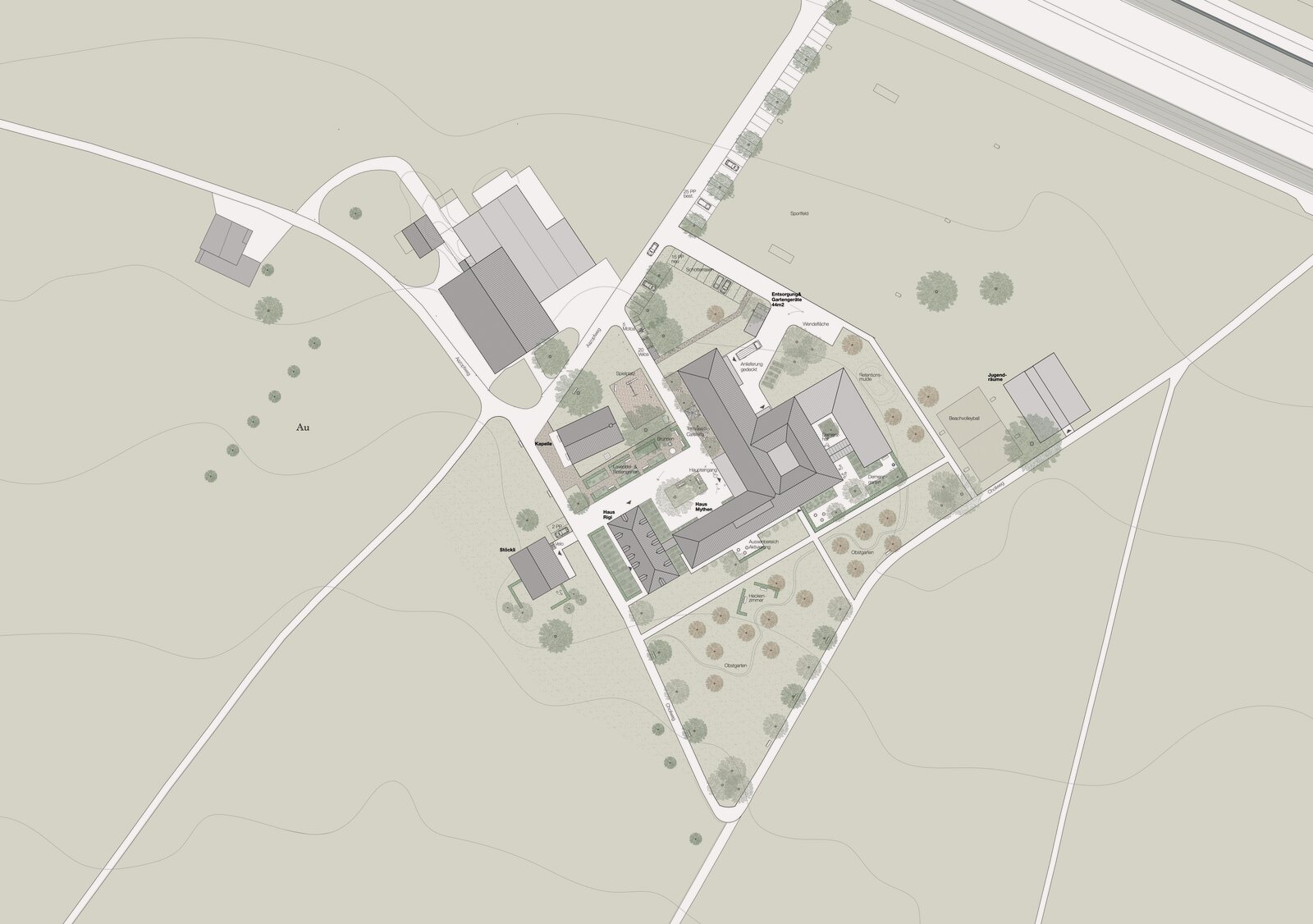 Steinen - Erweiterung Pflegezentrum Au - Schmid Schaerer Architekten Zürich