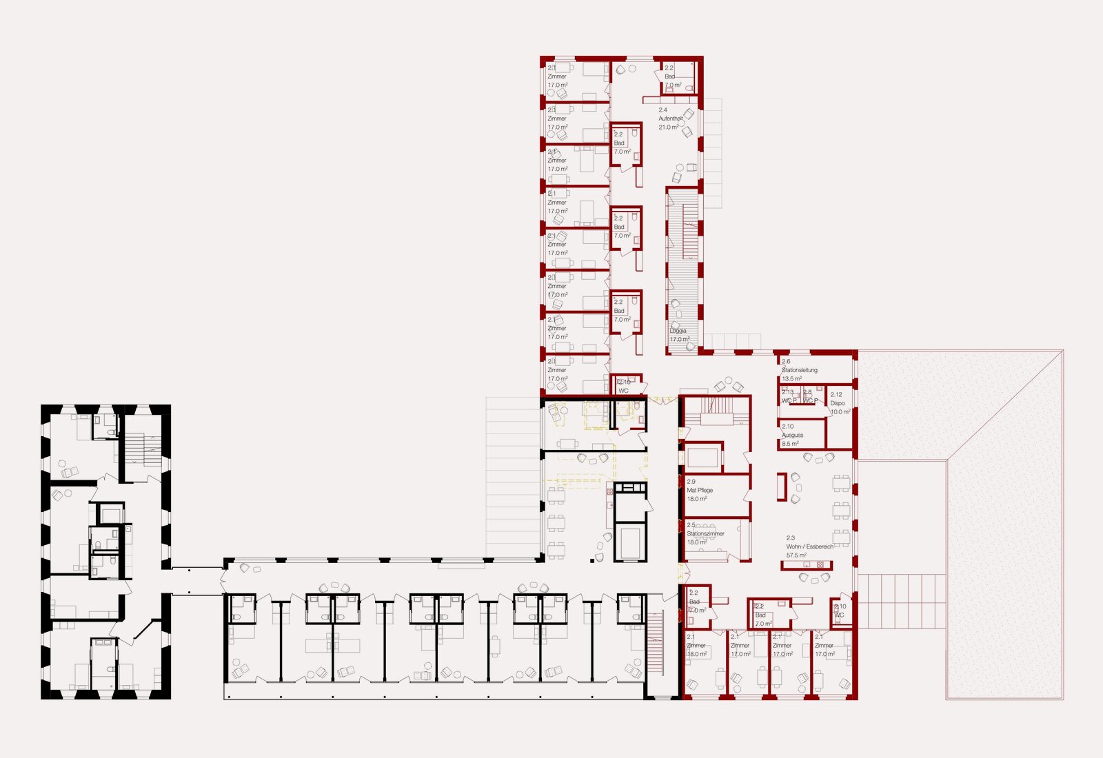 Steinen - Erweiterung Pflegezentrum Au - Schmid Schaerer Architekten Zürich