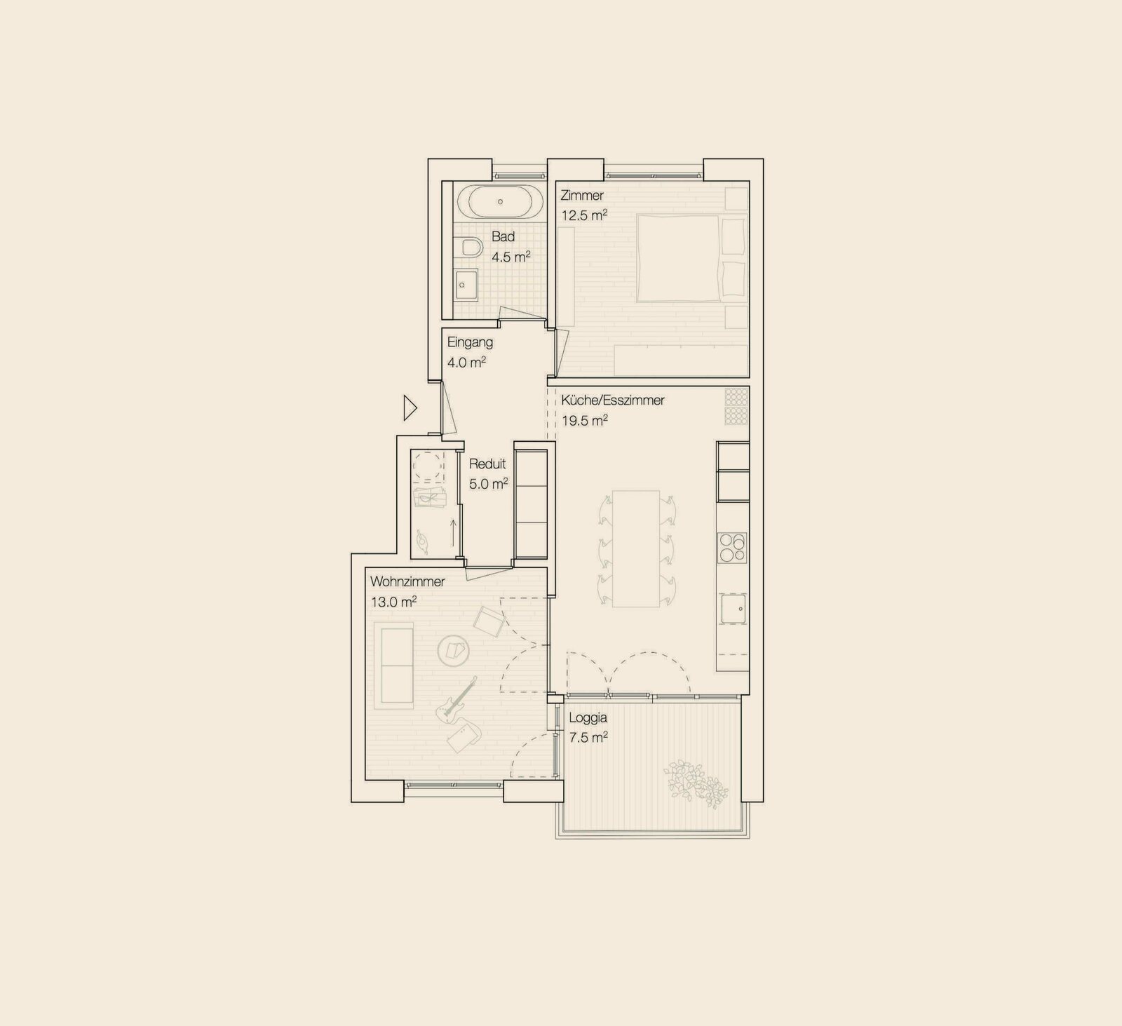 Samedan II - Wohnsiedlung Promulins - Schmid Schaerer Architekten Zürich