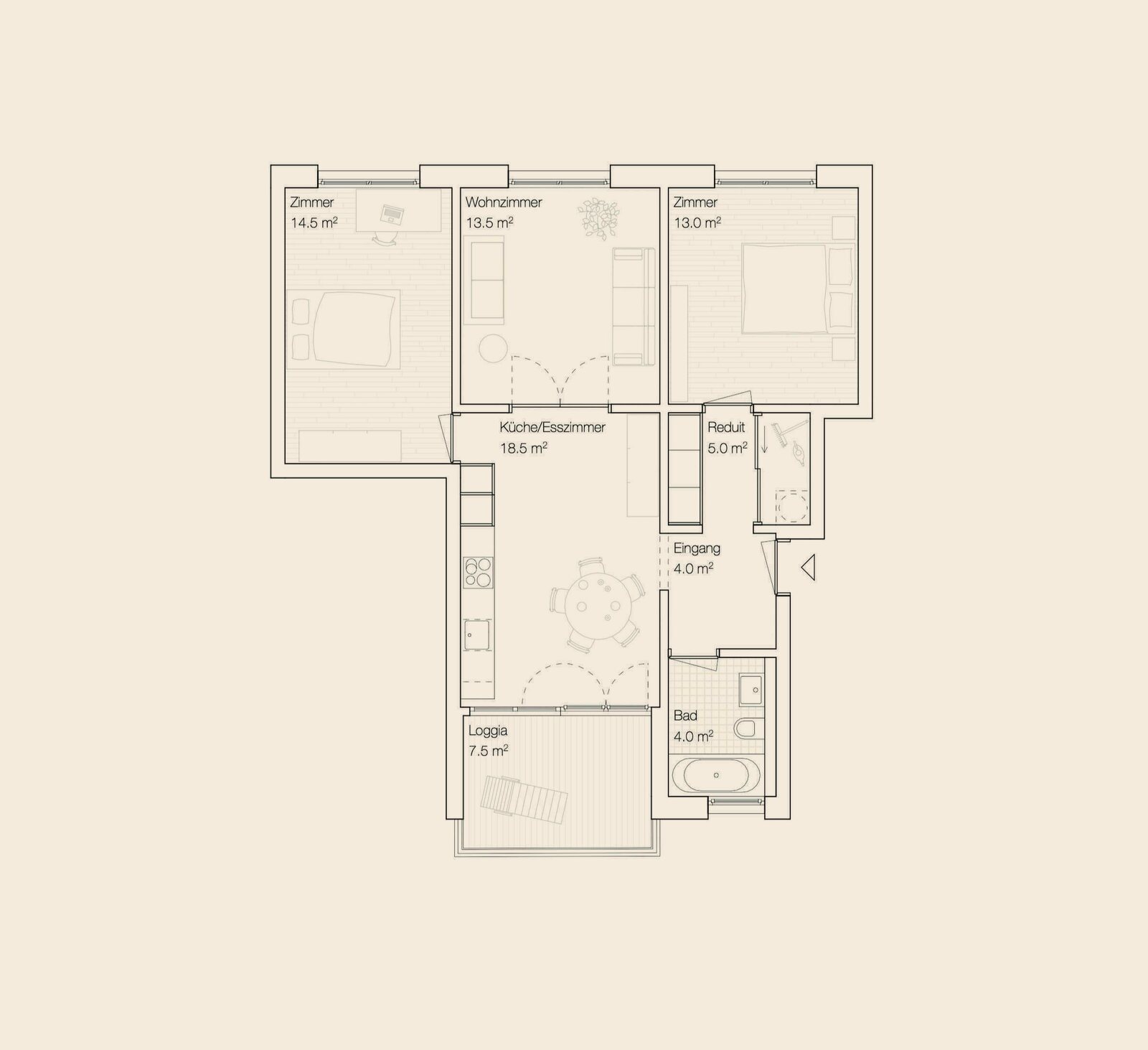 Samedan II - Wohnsiedlung Promulins - Schmid Schaerer Architekten Zürich