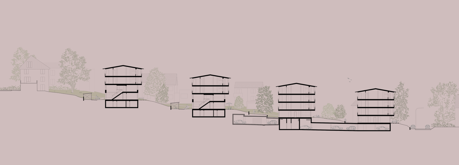 Bruderwies - Wohnsiedlung Rebenstrasse - Schmid Schaerer Architekten Zürich