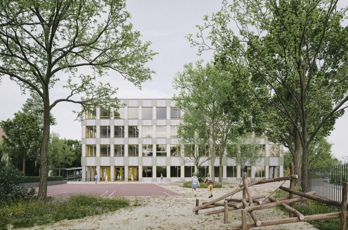 Schmid Schaerer Architekten Zürich - 1. Preis Neubau Schulanlage Guss Bülach