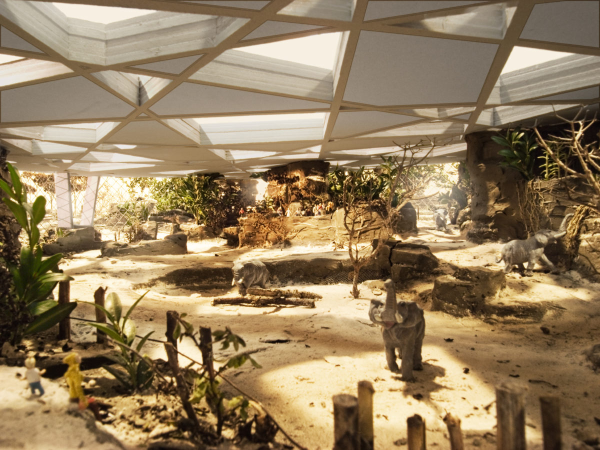 Elefantenpark - Neubau Elefantenanlage Zoo Zürich - Schmid Schaerer Architekten Zürich