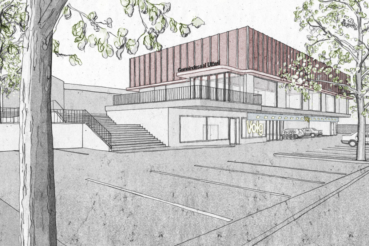 Uttwil - Neubau Gemeindesaal und Dorfladen - Schmid Schaerer Architekten Zürich