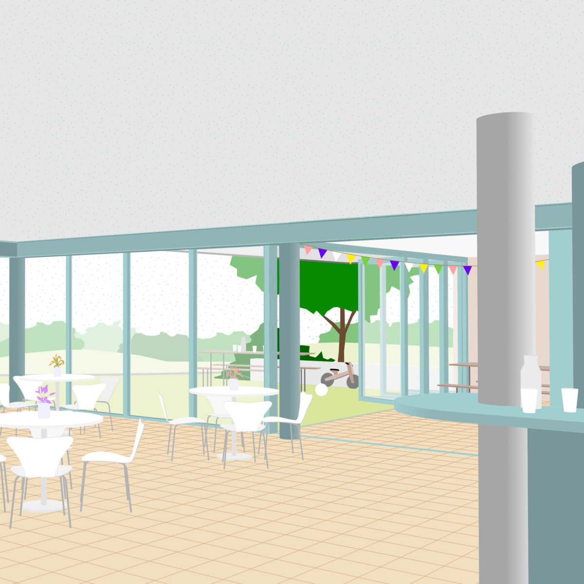 Affoltern – Instandsetzung Quartierpark & Gemeinschaftszentrum