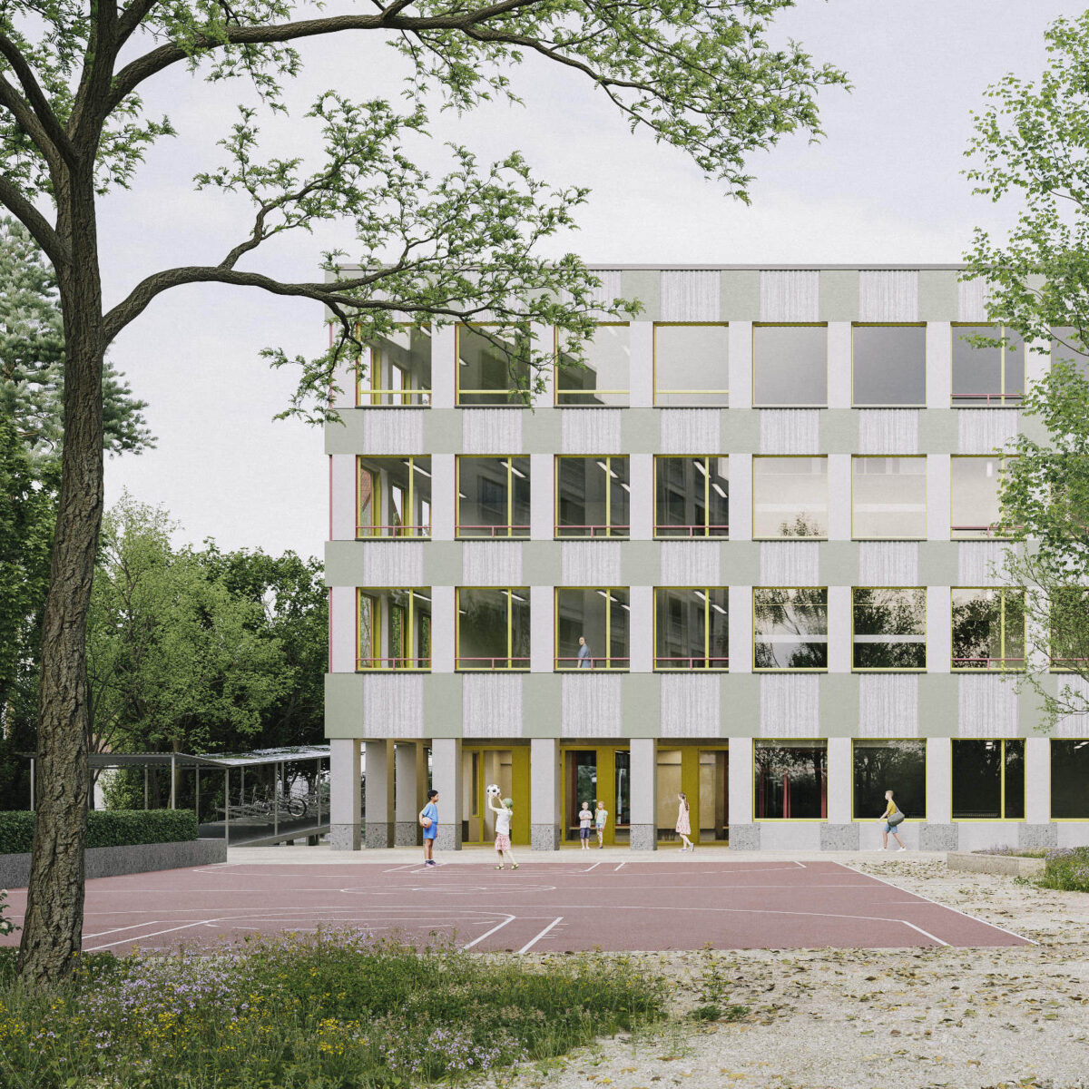 Bülach – Neubau Schulanlage Guss
