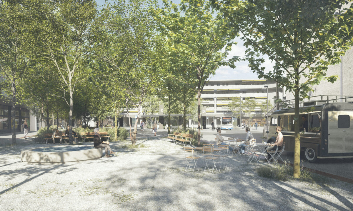 Dietikon - Neugestaltung Bahnhofplatz und Busbahnhof - Schmid Schaerer Architekten Zürich