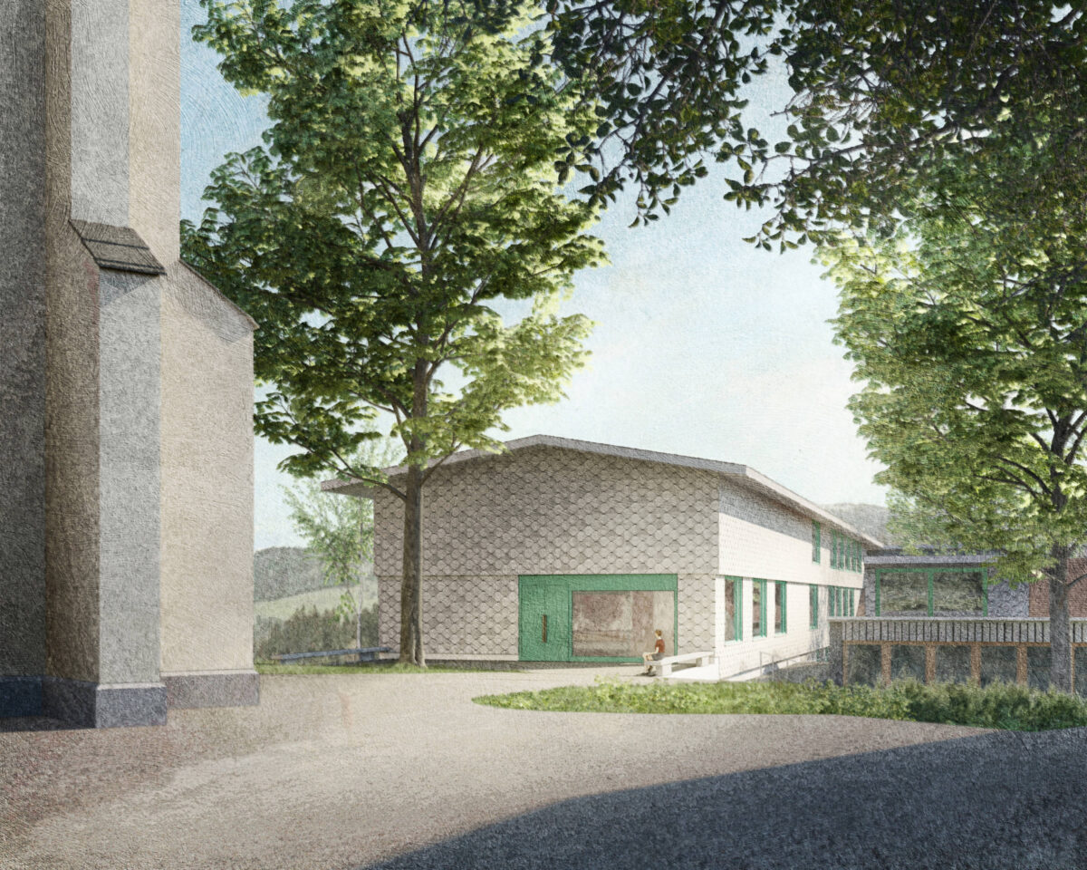 Escholzmatt - Neubau Schule/ Gemeindesaal/ Pfarrsaal - Schmid Schaerer Architekten Zürich