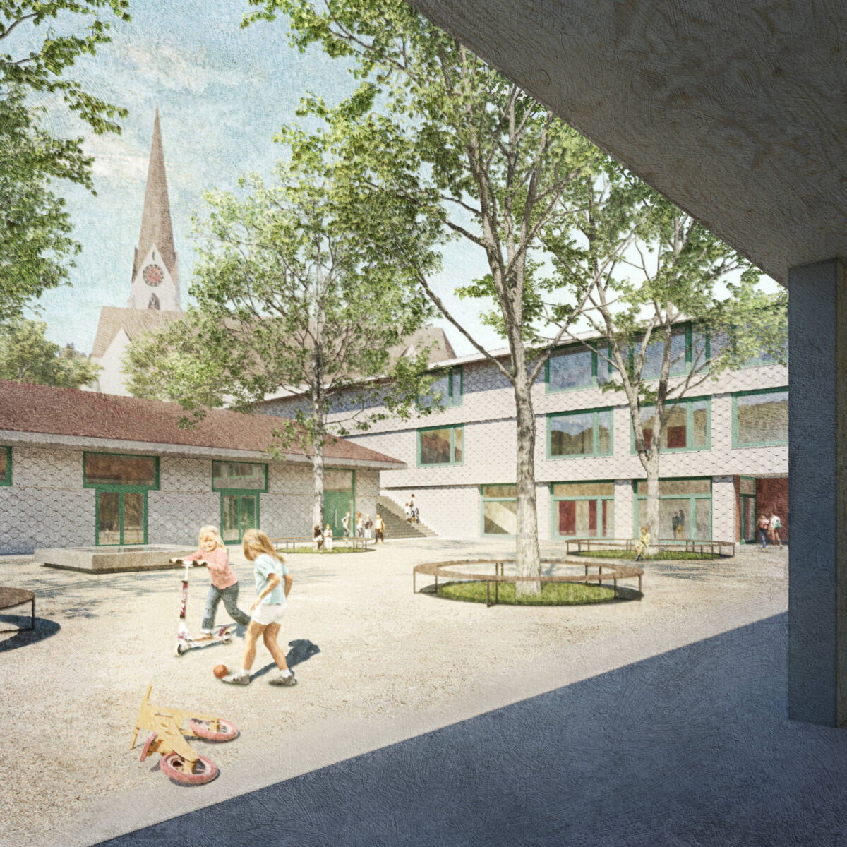 Escholzmatt – Neubau Schule/ Gemeindesaal/ Pfarrsaal