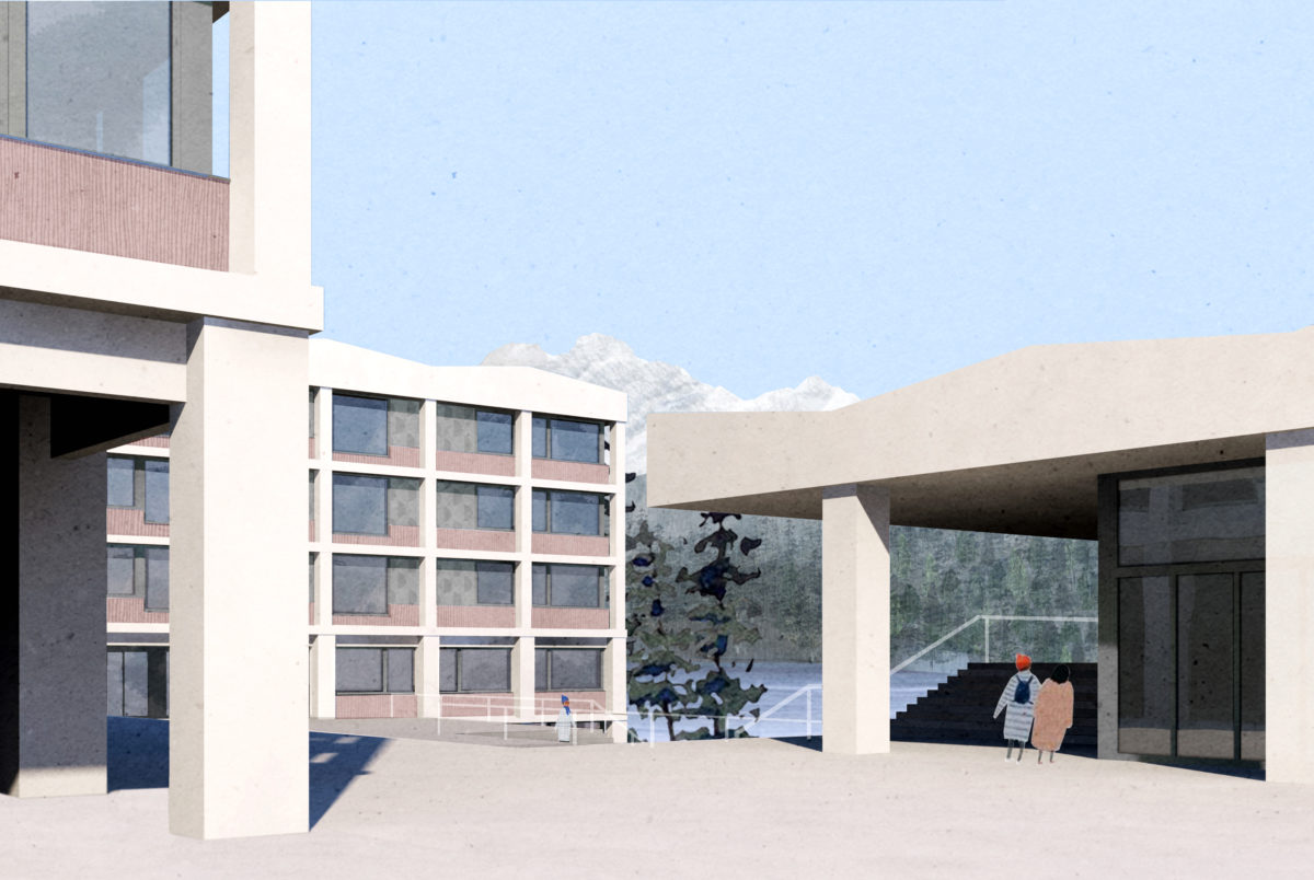 Grevas - Neues Bildungszentrum St. Moritz - Schmid Schaerer Architekten Zürich