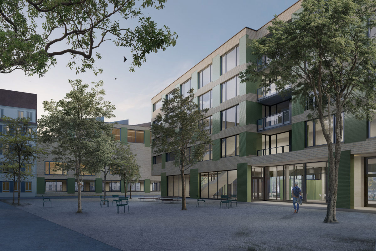 Limmatstrasse - Ersatzneubau für die Baugewerbliche Berufsschule Zürich - Schmid Schaerer Architekten Zürich