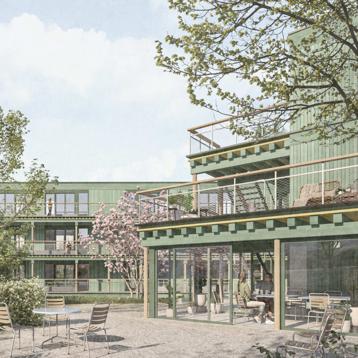 Loogarten – Neubau Sozialbetriebe Christuszentrum