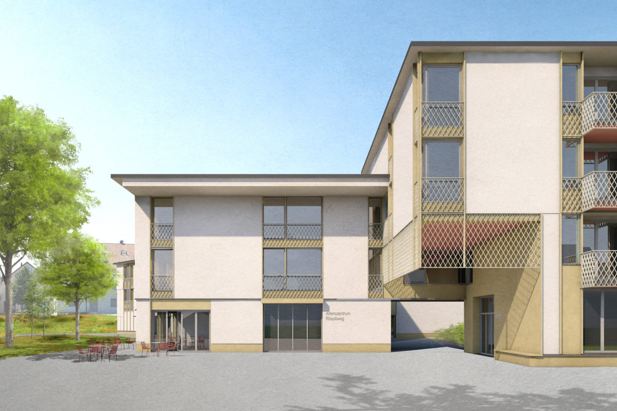 Würenlos - Neubau Alterszentrum - Schmid Schaerer Architekten Zürich